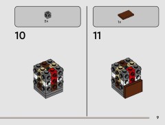 LEGO 40856 instructions page 9 – build guide