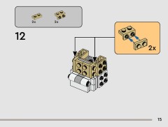LEGO 40856 instructions page 15 – build guide