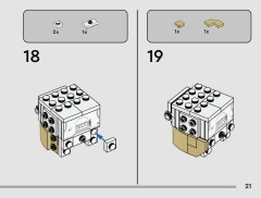 LEGO 40856 instructions page 21 – build guide
