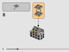 LEGO 40856 instructions page 8 – build guide