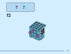 LEGO 40861 instructions page 11 – build guide