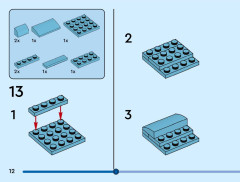 LEGO 40861 instructions page 12 – build guide