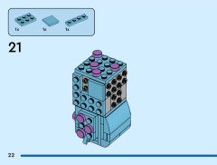 LEGO 40861 instructions page 22 – build guide
