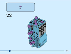 LEGO 40861 instructions page 23 – build guide