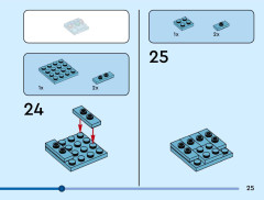 LEGO 40861 instructions page 25 – build guide