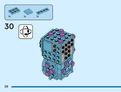 LEGO 40861 instructions page 28 – build guide