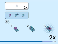 LEGO 40861 instructions page 35 – build guide
