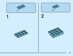 LEGO 40861 instructions page 5 – build guide