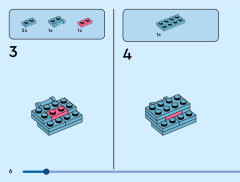 LEGO 40861 instructions page 6 – build guide