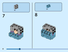 LEGO 40861 instructions page 8 – build guide