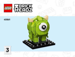 LEGO 40861 instructions page 1 – build guide