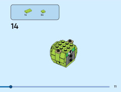 LEGO 40861 instructions page 11 – build guide