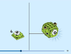 LEGO 40861 instructions page 13 – build guide