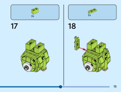 LEGO 40861 instructions page 15 – build guide