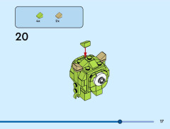 LEGO 40861 instructions page 17 – build guide