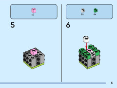 LEGO 40861 instructions page 5 – build guide