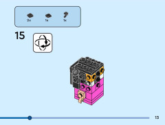 LEGO 40861 instructions page 13 – build guide