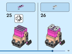 LEGO 40861 instructions page 19 – build guide