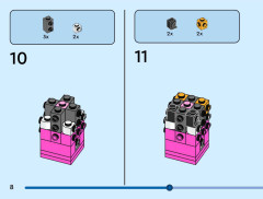 LEGO 40861 instructions page 8 – build guide