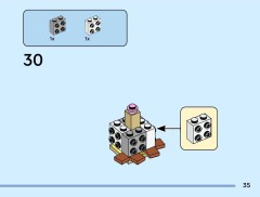 LEGO 40863 instructions page 35 – build guide