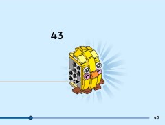 LEGO 40863 instructions page 43 – build guide