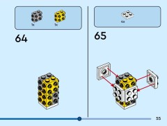 LEGO 40863 instructions page 55 – build guide
