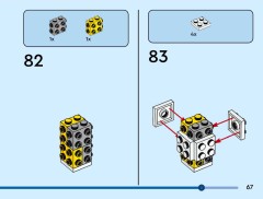 LEGO 40863 instructions page 67 – build guide