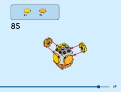 LEGO 40863 instructions page 69 – build guide