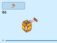 LEGO 40863 instructions page 70 – build guide