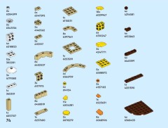 LEGO 40863 instructions page 74 – build guide