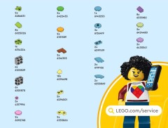 LEGO 40863 instructions page 75 – build guide