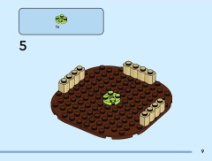 LEGO 40863 instructions page 9 – build guide