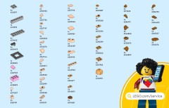 LEGO 40864 instructions page 107 – build guide