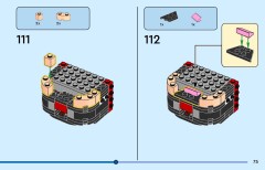 LEGO 40864 instructions page 75 – build guide