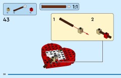 LEGO 40867 instructions page 38 – build guide