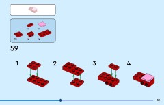 LEGO 40867 instructions page 51 – build guide