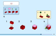 LEGO 40867 instructions page 65 – build guide