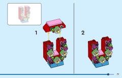 LEGO 40867 instructions page 71 – build guide