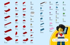 LEGO 40867 instructions page 75 – build guide