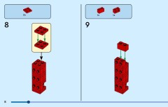 LEGO 40867 instructions page 8 – build guide