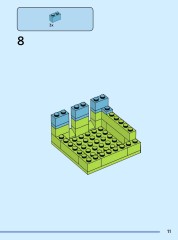 LEGO 40871 instructions page 11 – build guide