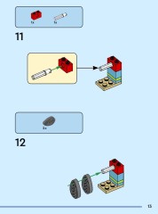 LEGO 40871 instructions page 13 – build guide