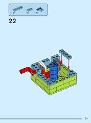 LEGO 40871 instructions page 21 – build guide