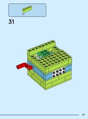 LEGO 40871 instructions page 31 – build guide