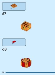 LEGO 40871 instructions page 70 – build guide