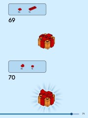 LEGO 40871 instructions page 71 – build guide