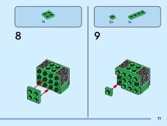 LEGO 40878 instructions page 11 – build guide