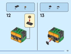 LEGO 40878 instructions page 13 – build guide