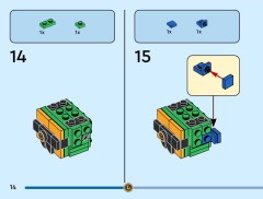 LEGO 40878 instructions page 14 – build guide
