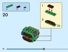 LEGO 40878 instructions page 18 – build guide